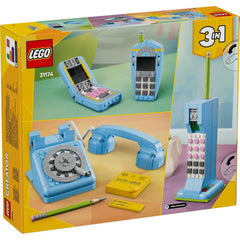 Lego Creator 31174 Retro Telephone 3 in 1 Building Toy