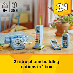 Lego Creator 31174 Retro Telephone 3 in 1 Building Toy