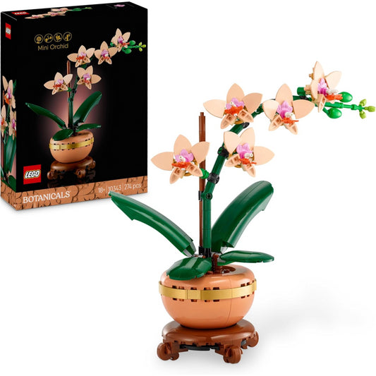Lego Botanicals 10343 Mini Orchid Flower Display Gift Playset