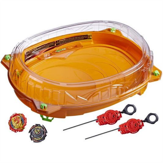 Beyblade Burst QuadDrive Cosmic Vector - Beystadium (Brown Eco Packaging)