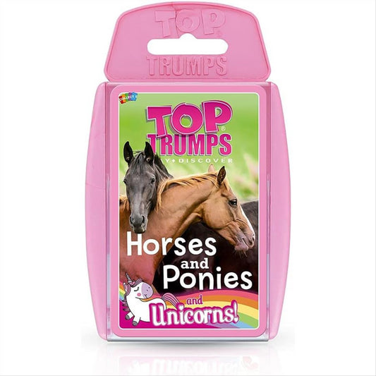 Top Trumps Cards Game - Horses And Ponies And Unicorns