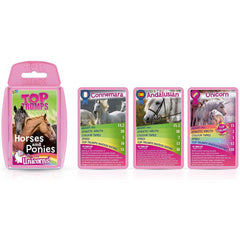 Top Trumps Cards Game - Horses And Ponies And Unicorns