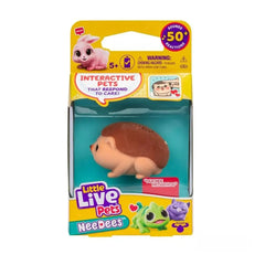 Little Live Pets Lil Needees Interactive Pocket Animal Toy - Ouchee Hedgehog