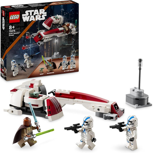 Lego Star Wars 75378 Barc Speeder Escape Bike and Sidecar Playset