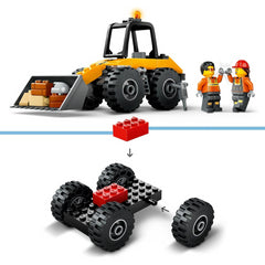 Lego City 60450 Yellow Wheel Loader Construction Playset