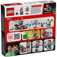 Lego Super Mario 72043 Mario & Standard Kart Interactive Building Toy