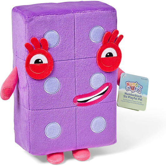 Learning Resources Numberblock 6 Playful Pal Educational Plush Toy