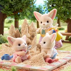 Sylvanian Families Fennec Fox Twins Figure Set