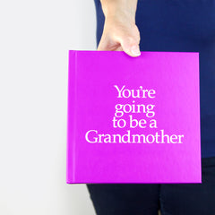 You're Going to be a Grandmother Board Book and Matching Pair of Socks
