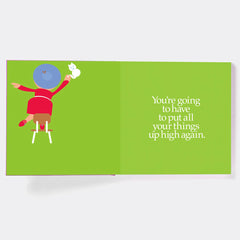 You're Going to be a Grandmother Board Book and Matching Pair of Socks