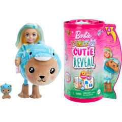 Barbie Cutie Reveal Chelsea Doll Animal Plush Costume & Accessories