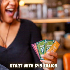 Zillionaires On Mars Bidding & Bluffing Family Board Game