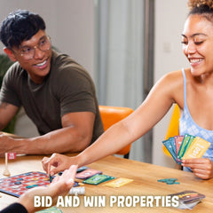 Zillionaires On Mars Bidding & Bluffing Family Board Game