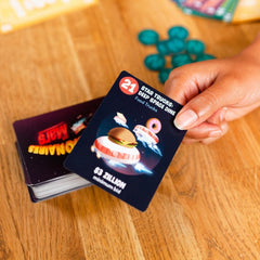 Zillionaires On Mars Bidding & Bluffing Family Board Game