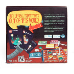 Zillionaires On Mars Bidding & Bluffing Family Board Game