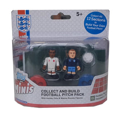 Topps Minis FA Collect & Build Pitch Pack Figures - Rooney & Cole