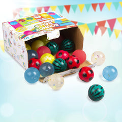 Abeec 24 Bouncy Balls Fun Toy Pack for Children