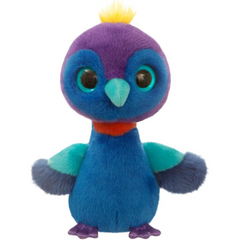 Aurora Bellus Congo Peafowl 9-Inch Plush Toy