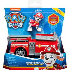 Paw Patrol Fire Engine and Mini Character Figure - Marshall