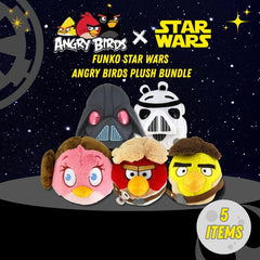 Star Wars Angry Birds Plush Bundle