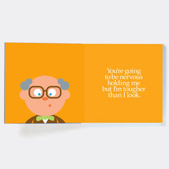 You're Going to be a Grandfather Board Book and Matching Pair of Socks