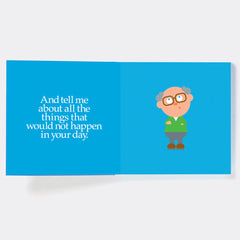 You're Going to be a Grandfather Board Book and Matching Pair of Socks