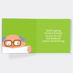 You're Going to be a Grandfather Board Book and Matching Pair of Socks