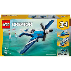 Lego Creator 31160 Aircraft Race Plane 3-In-1 Plane Jet Heli Construction Set