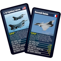 Top Trumps Cards Game - Ultimate Military Jets