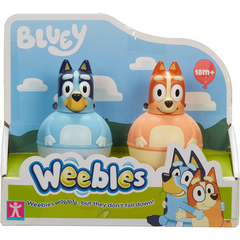 Bluey Weebles Bluey and Bingo Twin Pack Activity Toy