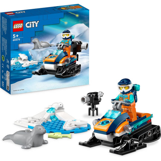 Lego City 60376 Arctic Explorer Snowmobile Vehicle Playset