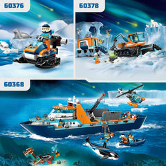 Lego City 60376 Arctic Explorer Snowmobile Vehicle Playset