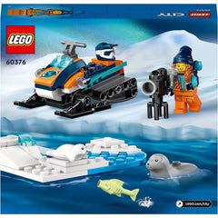 Lego City 60376 Arctic Explorer Snowmobile Vehicle Playset