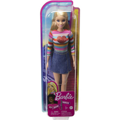 Barbie It Takes Two Barbie Malibu Roberts Doll Blonde With Rainbow Shirt