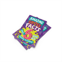 Amazing Gross Facts Book for 6 Year Olds