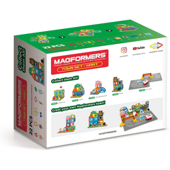 Magformers Town Minimarket Set Magnetic Building Blocks With Play Character