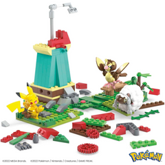 Mega Pokemon Country Side Windmill Playset