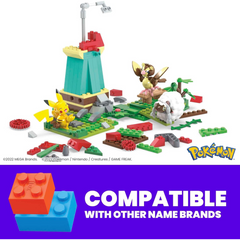 Mega Pokemon Country Side Windmill Playset