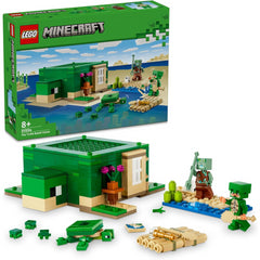 Lego Minecraft 21254 The Turtle Beach House Playset with Mini Figures