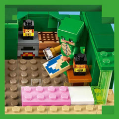 Lego Minecraft 21254 The Turtle Beach House Playset with Mini Figures
