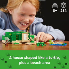 Lego Minecraft 21254 The Turtle Beach House Playset with Mini Figures