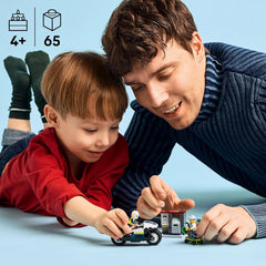 Lego City 60455 Police Motorcycle Playset Cop Bike