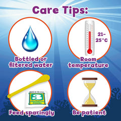 Sea Monkeys On Mars Kit for Kids with Eggs Food and Water Purifier