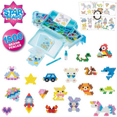 Aquabeads Design Factory Art & Craft Bead Kit Set 1500 Beads