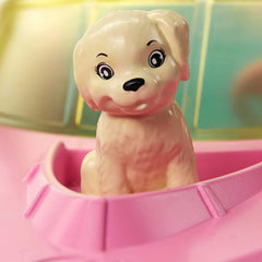 Barbie Boat with Puppy Fits 3 Dolls and Floats in Water