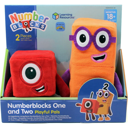 Learning Resources Numberblocks 1 and 2 Playful Pals Preschool Toy Set