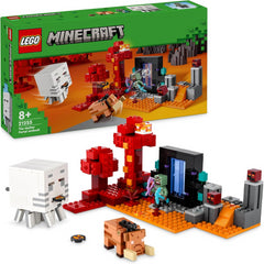 Lego Minecraft 21255 Nether Portal Ambush Playset with Steve & Blaze