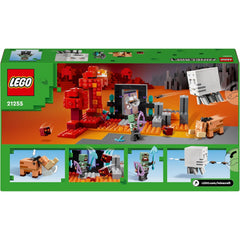 Lego Minecraft 21255 Nether Portal Ambush Playset with Steve & Blaze