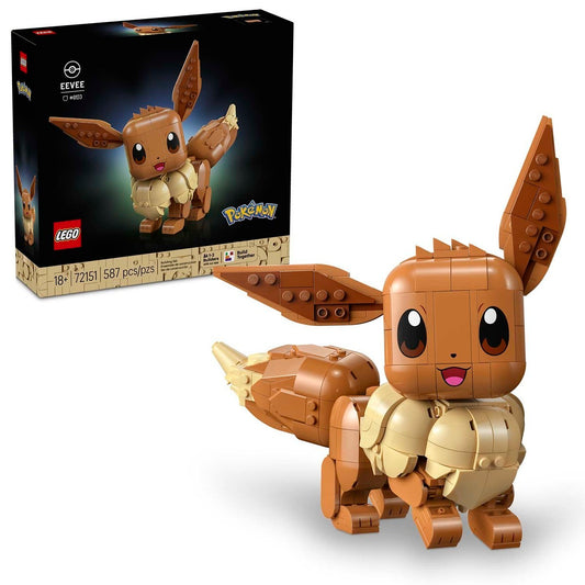 Lego Pokemon 72151 Eevee Construction Toy Figure