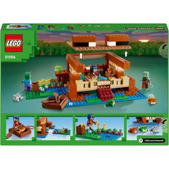 Lego Minecraft 21256 The Frog House Playset with Alex and Slime Mob